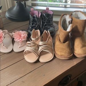 Toddler shoes size 5(pink only) and size 6